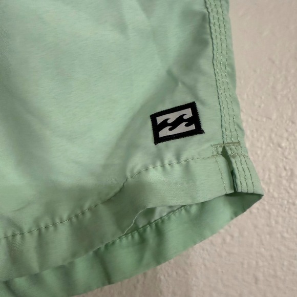 Billabong Recycler Layback Board Shorts Mens Medium Sea Green Drawstring Outdoor - Picture 7 of 10